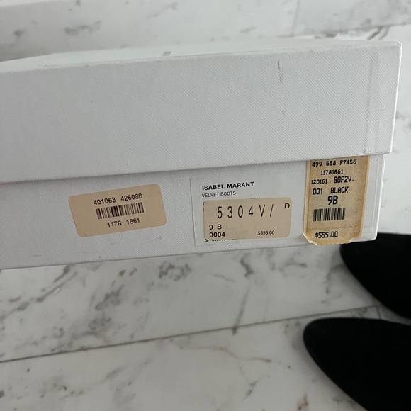 Isabel Marant Boots Suede Boots Sz 9 - Picture 5 of 12